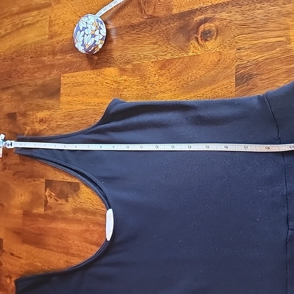 Leith Black Tank Top Style Midi Dress Size Small - Picture 8 of 9